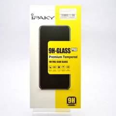Защитное стекло iPaky для Tecno Spark 7 Черная рамка