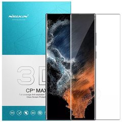 Захисне скло Nillkin (CP+max 3D) для Samsung S23 Ultra Galaxy Black