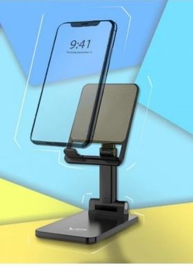 Настільна підставка для смартфонів Veron ST75 Folding desktop stand Black