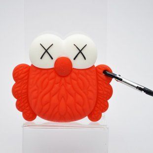 Чохол об'ємний 3d Cute Case для AirPods Bird Red
