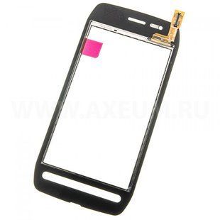 Сенсор (тачскрин) Nokia 603 черный Original TW