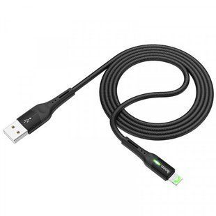 Кабель Hoco S24 Lightning celestial charging 1.2m Black