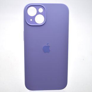 Силиконовый чехол накладка Silicon Case Full camera для iPhone 13 Lilac