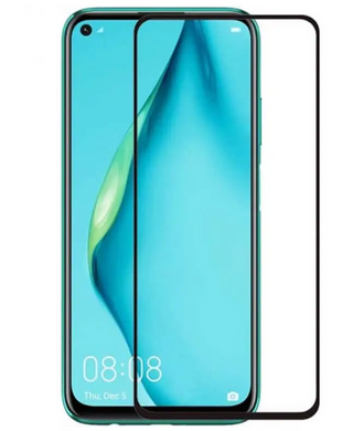 Защитное стекло iPaky для Huawei P40 Черная рамка