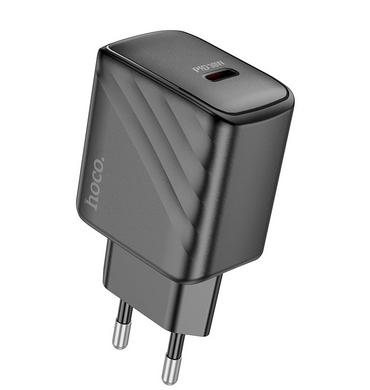 Сетевое зарядное устройство Hoco CS22A Value 1 Type-C 30W Black