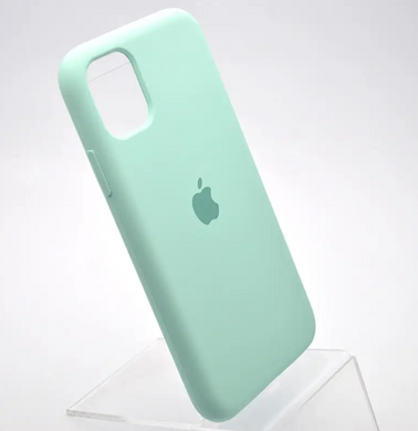 Чохол накладка Silicone Case Full Cover для iPhone 11 Бірюзовий