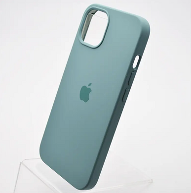 Чохол накладка Silicone Case Full cover для Apple iPhone 13 Зелений