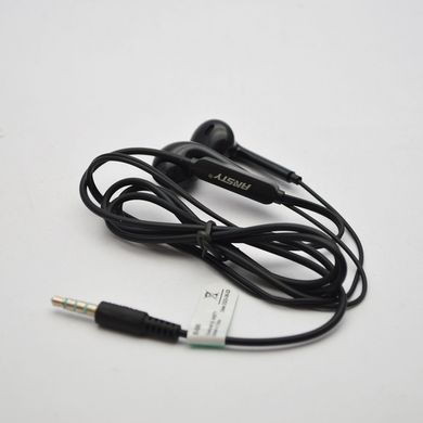 Наушники проводные с микрофоном ANSTY E-035 Airpods 2 3.5mm Black