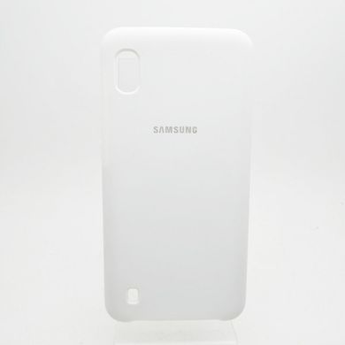 Чехол накладка Silicon Cover for Samsung A105/M105 Galaxy A10/M10 White (C)