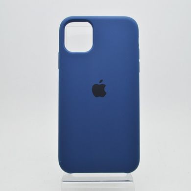 Чехол накладка Silicon Case for iPhone 11 Blue Cobalt Copy