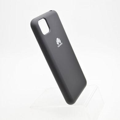 Чехол накладка Silicon Cover для Huawei Y5P Black