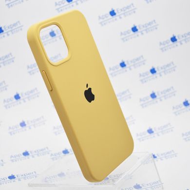 Чехол накладка Silicon Case для iPhone 12/12 Pro Gold