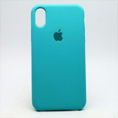 Чехол накладка Silicon Case для iPhone X/iPhone XS 5.8" Turquoise Copy