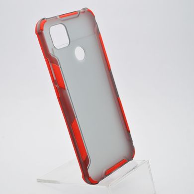 Противоударный чехол Matte Color Armored Case для Xiaomi Redmi 9C Red