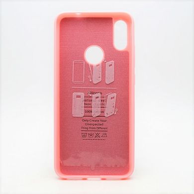 Матовий чохол New Silicon Cover для Xiaomi Redmi Note 7 Pink Copy