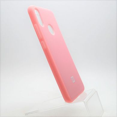 Матовий чохол New Silicon Cover для Xiaomi Redmi Note 7 Pink Copy