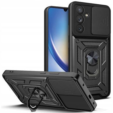Чохол накладка Armor Case CamShield для Samsung A35 Galaxy A356 Black (Чорний)