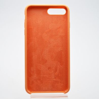 Чехол накладка Silicon Case для iPhone 7 Plus/iPhone 8 Plus Peach/Оранжевый