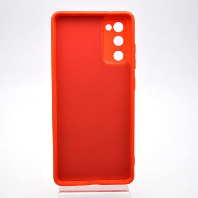 Чохол накладка Silicon Case Full Camera для Samsung G780 Galaxy S20 FE Red/Червоний