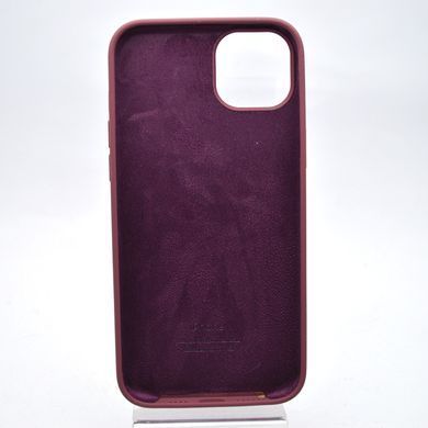 Чехол накладка Silicone Case Full Cover для iPhone 14 Pro Бордовый