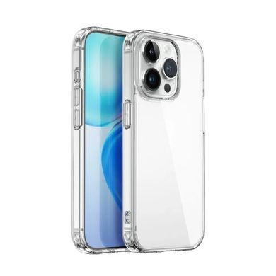 Прозорий чохол накладка WiWu iShield One Case ZCC-108 для iPhone 16 Pro Max Transparent