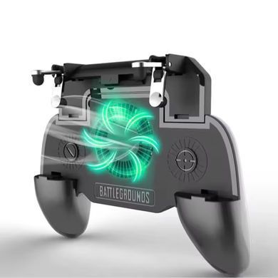 Геймпад тріггер для смартфонів Epic SR 1200 з додатковим акумулятором Чорний