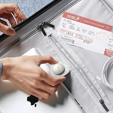 Розумний GPS трекер AirTag для iPhone з функцією пошуку речей Borofone BC100 White