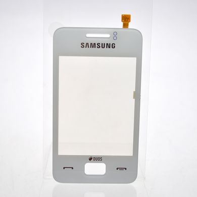 Сенсор (тачскрін) Samsung S5222 Star 3 Duos білий ААА клас