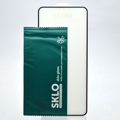Защитное стекло SKLO 3D для OnePlus 10T Black/Черная рамка