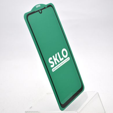 Защитное стекло SKLO 5D для Xiaomi Redmi Note 7 Black/Черная рамка