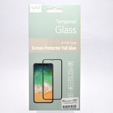 Захисне скло Veron Full Glue для Samsung A035 Galaxy A03s Black/Чорна рамка