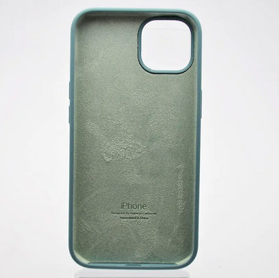 Чохол накладка Silicone Case Full cover для Apple iPhone 13 Зелений