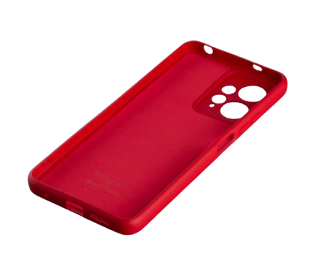 Чехол накладка Silicon Case Full Camera для Xiaomi Redmi Note 12 4G Red/Красный