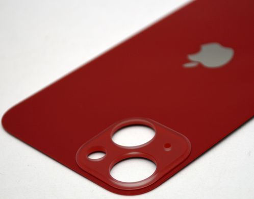 Задня кришка Apple iPhone 13 Red HC (з великим отвором під камеру)
