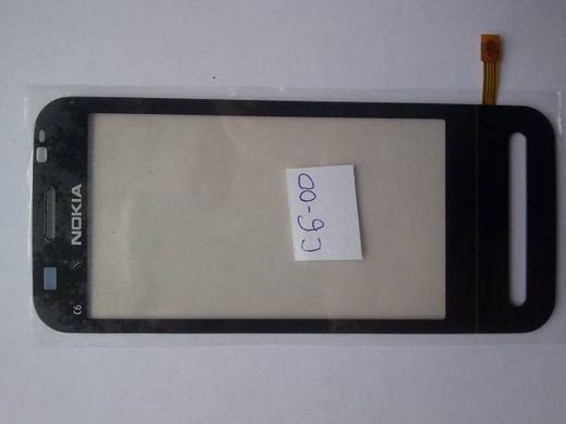 Сенсор (тачскрин) Nokia C6-00 черный HC