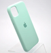 Чохол накладка Silicone Case Full Cover для iPhone 11 Бірюзовий