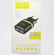 Зарядний пристрій для телефону мережевий (адаптер) Hoco C12 Smart Dual USB 2.4A Black