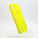 Чохол накладка Silicon Case для iPhone X/iPhone XS 5.8" Yellow (41) Copy