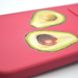 Чехол с принтом (авокадо) Silicon Case Art для Xiaomi Redmi 10C/Poco C40 Cherry/Вишневый