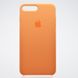 Чехол накладка Silicon Case для iPhone 7 Plus/iPhone 8 Plus Peach/Оранжевый