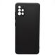 Чехол накладка Silicon Case Full Cover для Samsung A515 Galaxy A51 Black