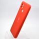 Чохол з патріотичним принтом Silicone Case Print Тризуб для Xiaomi Redmi 10C/Poco C40 Red/Червоний
