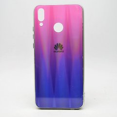 Чехол градиент хамелеон Silicon Crystal for Huawei Y9 2019 Pink-Violet
