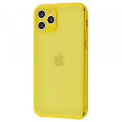 Чехол накладка Clear Case Full Camera для iPhone 11 Pro Yellow/Желтый