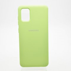 Чехол накладка Full Silicon Cover для Samsung A315 Galaxy A31 Mint