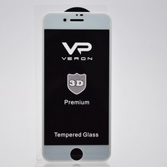 Захисне скло Veron 3D Curved Premium для iPhone 7/8/SE 2 (2020) (White)