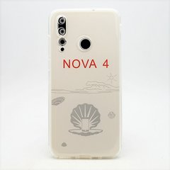 Силиконовый чехол KST для Huawei Nova 4 Прозрачный