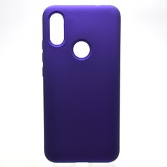 Чехол накладка Full Silicon Cover for Xiaomi Redmi 7 Violet (C)