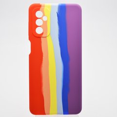 Чохол накладка райдужного дизайну Silicon Case Rainbow для Samsung M526 Galaxy M52 №2