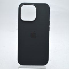 Чохол накладка Silicon Case з MagSafe Splash Screen для iPhone 13 Pro Black